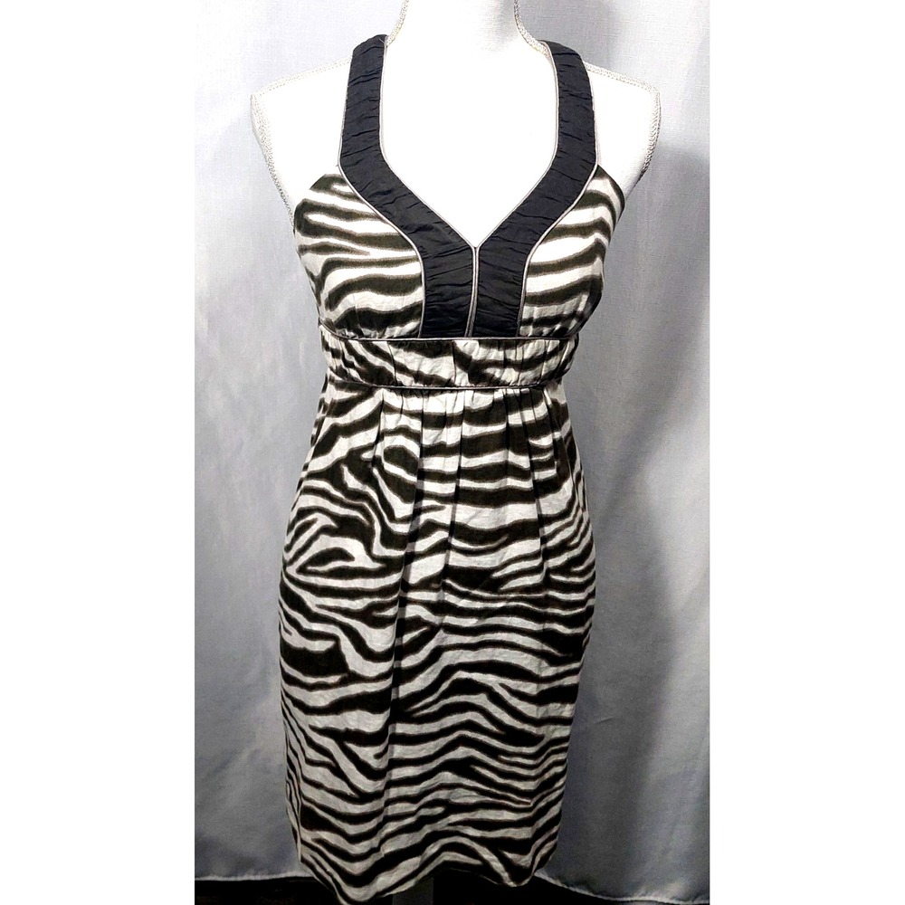 Banana‎ Republic Womens Petite Sundress Linen Size OP Beach Cruise Whimsical
